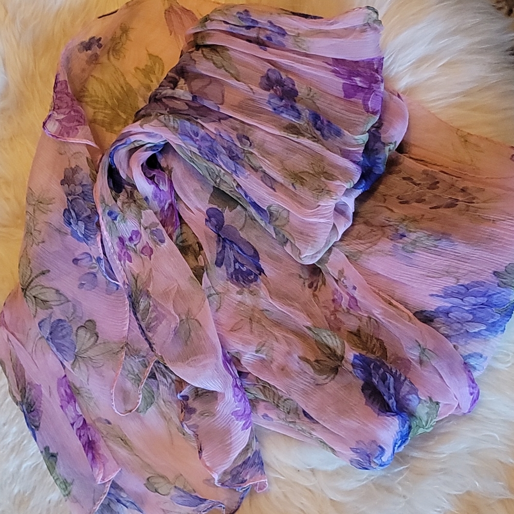 Floral Scarf